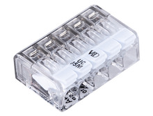 Fjærsamlemuffe med 5 poler 2,5 mm² – 8 stk.